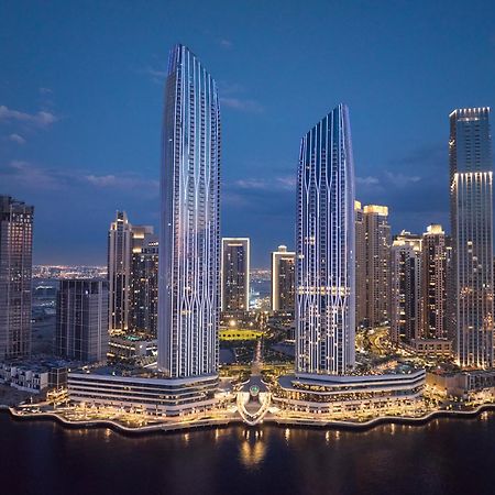 Address Creek Harbour Hotel Dubai Luaran gambar The complex at night