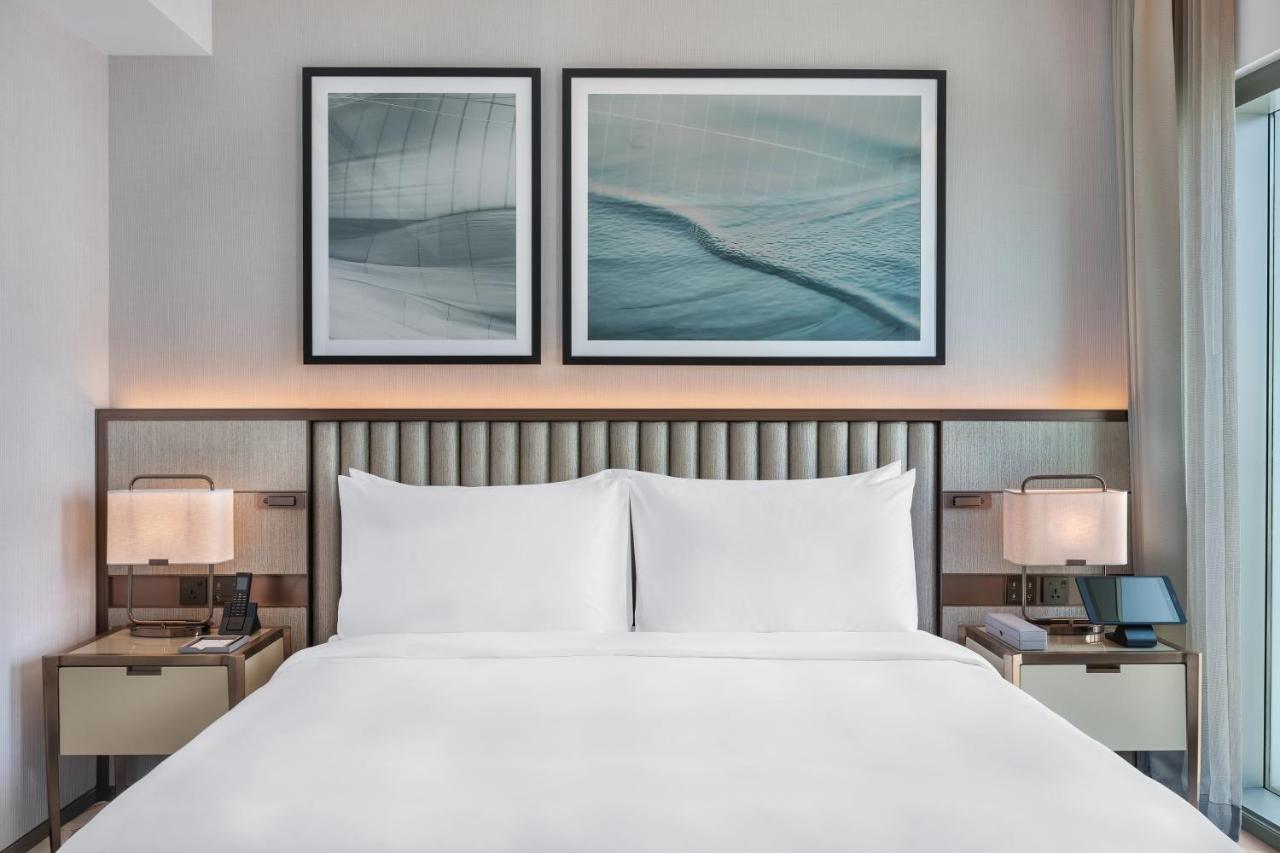 Address Creek Harbour Hotel Dubai Luaran gambar A guest room at the Hilton Garden Inn