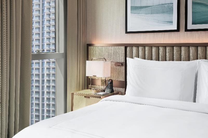 Address Creek Harbour Hotel Dubai Luaran gambar A guest room at the hotel