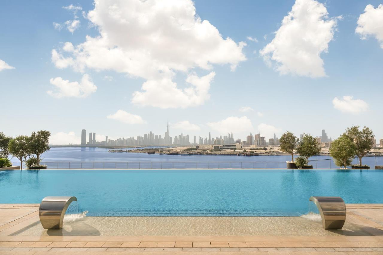 Address Creek Harbour Hotel Dubai Luaran gambar View of Dubai from the pool