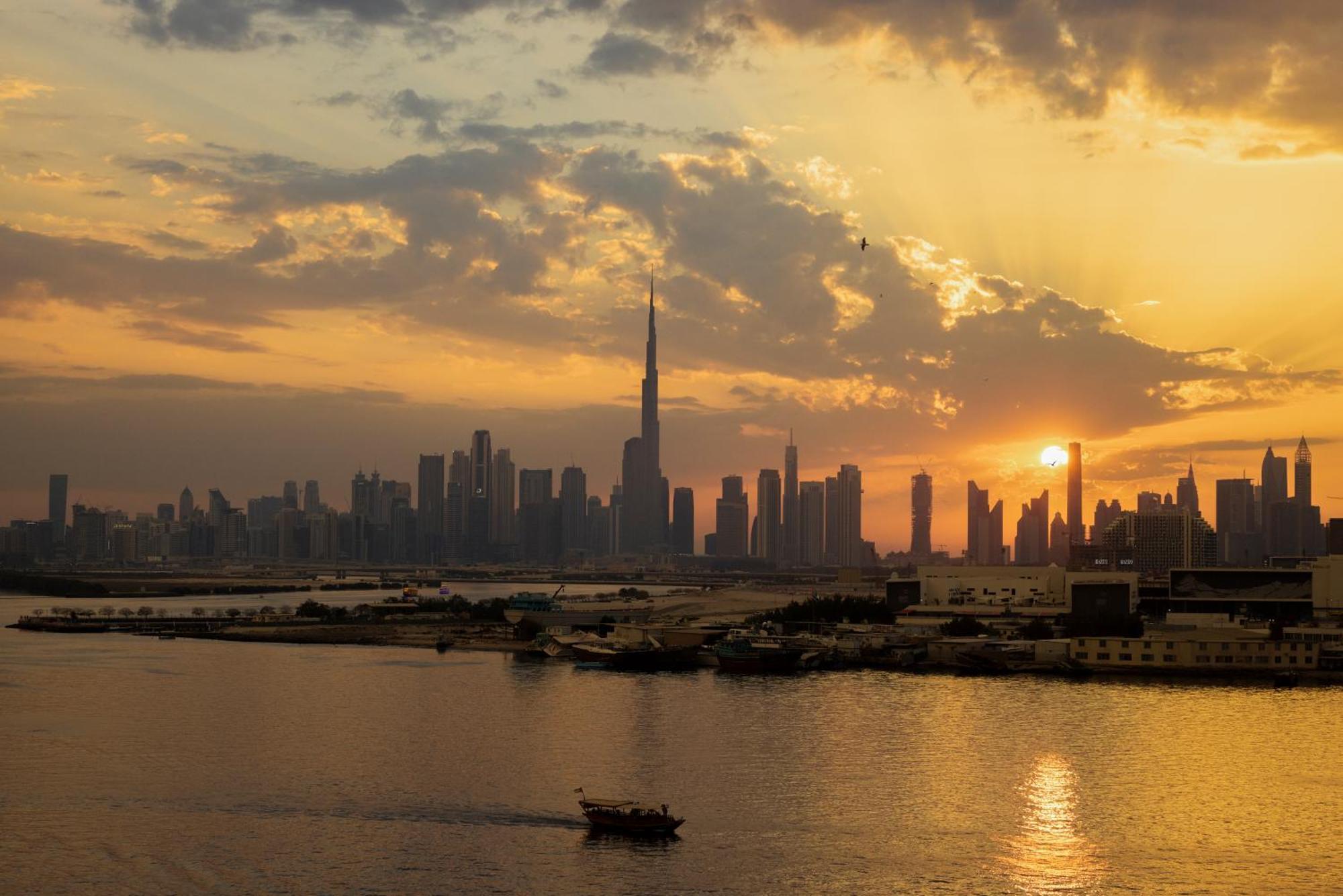 Address Creek Harbour Hotel Dubai Luaran gambar Dubai skyline